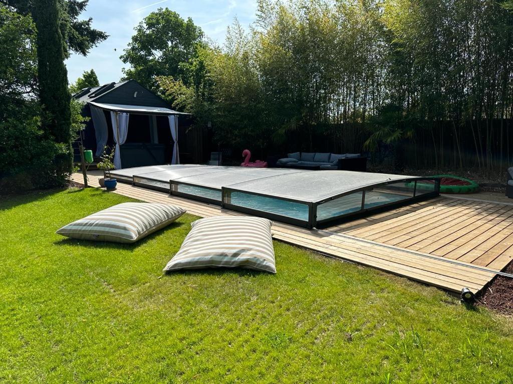 Villa Moya, Dependance Privee Piscine & Spa Châteauneuf-sur-Loire Exteriér fotografie